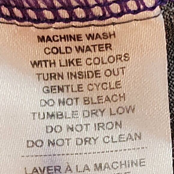 Levelwear Heather Grey w/Purple LS and Collar Poly Univ. of Washington Shacket M - Picture 16 of 16